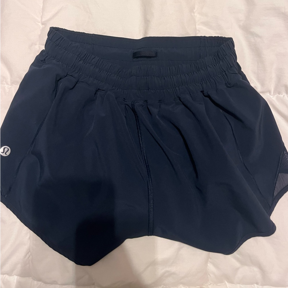 Lululemon Hotty Hot shorts Navy